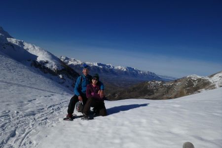 Au Col de la Pourrachière !!