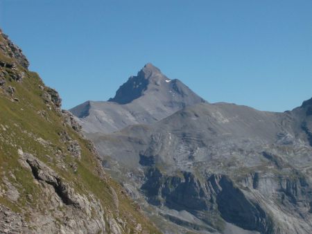 Haute Cime vue de la France