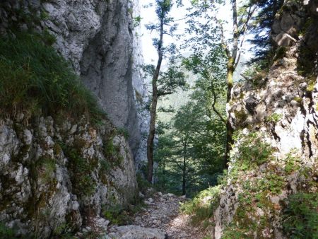 Le col, passage étroit