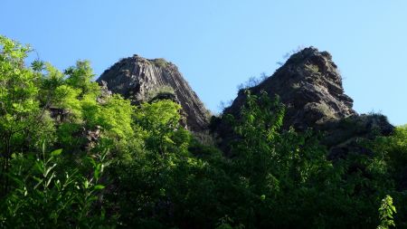 Orgues basaltiques du suc d’Artias.