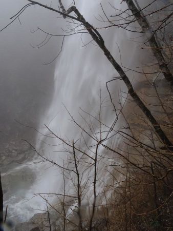 Cascade de Teppes Cochon - Approche difficile ce jour