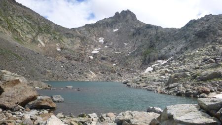 Cime de l’Agnel, avec son lac