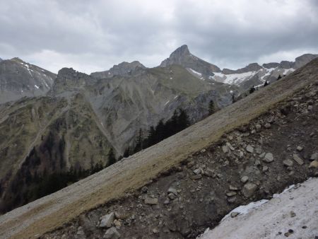 Vers le Rocher Rond.