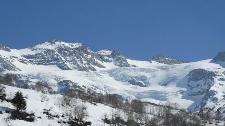 Glacier du Génépy, Arêtes du Génépy.