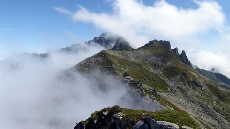 Retour au col de Montjoie,