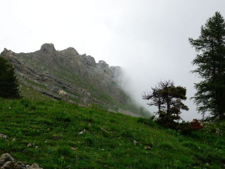 L’arête sud du Pic de Gleize. 