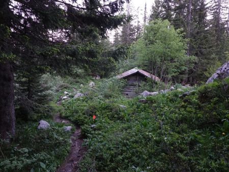 Descente par la cabane du Suet...