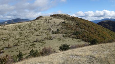 Col de Fontvielle et sommet de Chante-Duc.