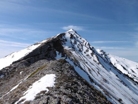 Vers le deuxième ressaut.