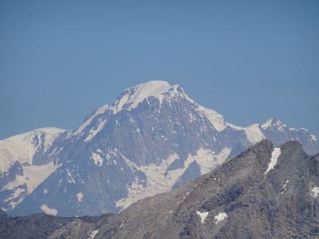 Zoom sur le Mont Blanc