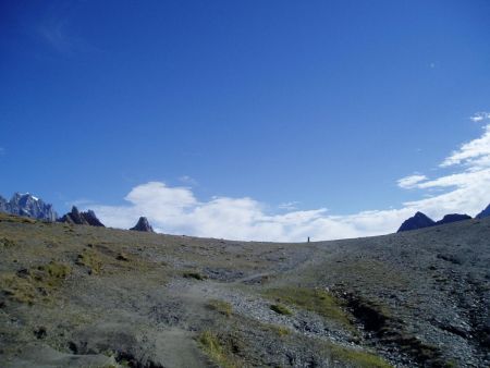 Arrivée au Col