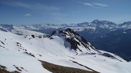 Roche à Thomas et Mont Pourri