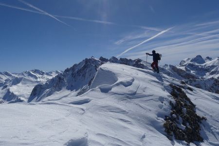 Sommet de la Pointe de la Saume.