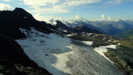 Branche nord du glacier du Grand Pisaillas.