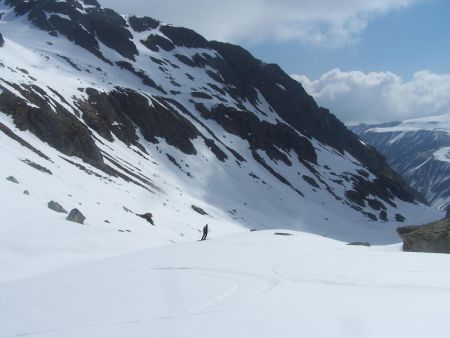 Ski dans la Combe de la Croix.