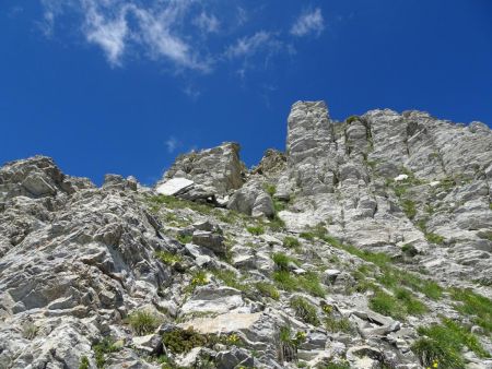 Le passage en mauvais rocher