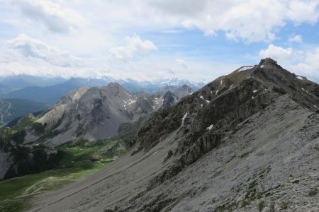 Pic des Chalanches, vallon de Clapeyto et le Queyras