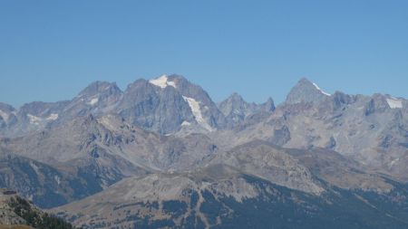 Pelvoux, Pic Coolidge, Barre des Ecrins...