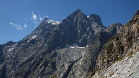 Premières vues du Pelvoux.