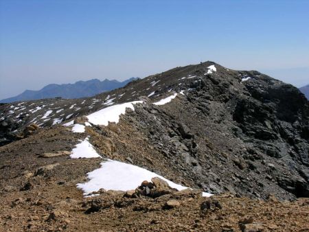 La fin de l’itinéraire vers le sommet