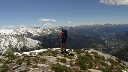 Au Sommet de la Tête de Plate Longe (2790m)