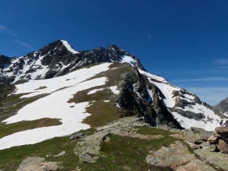 Cime du Pied de Barry. Le plus dur reste à faire.