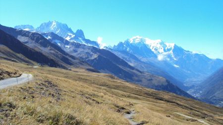 Vue du col de Balme