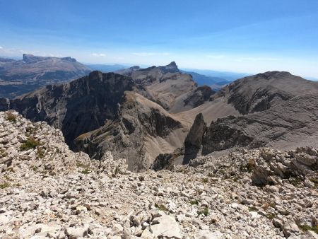 Plateau de Bure, Tête de Lapras, Agards, Grand Ferrand et Tête de la Cavale