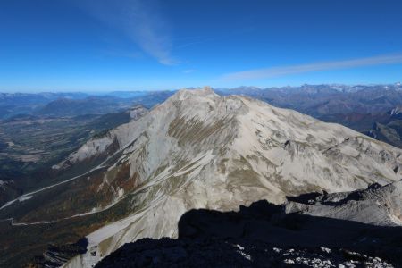 La grande barrière dévoluarde avec l’Obiou.