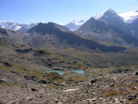 En descendant vers le Lac Brulet