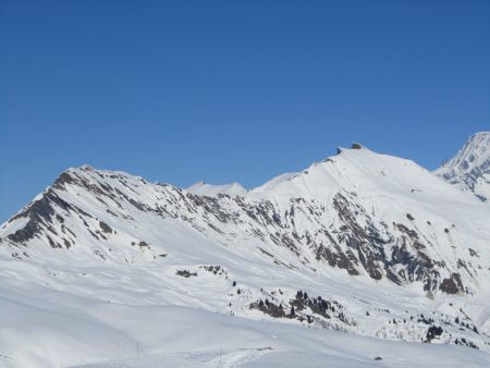 Vers l’Aiguille Croche.