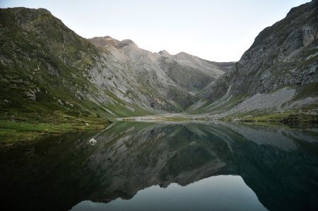 Lac du barrage d’Ossoue