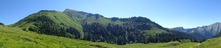 Chemin d’Orgeval : vue sur Chaurionde