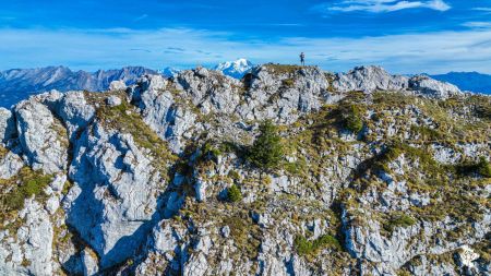 Le sommet de la Pointe de la Beccaz