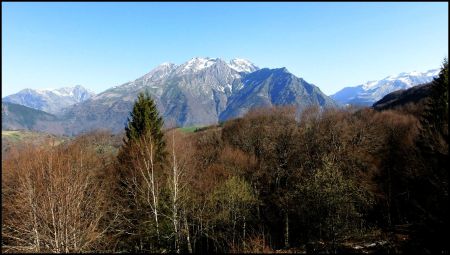 Le Coiro vu de Haut Col.