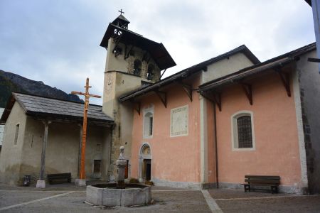 L’église de Ceillac au clocher particulier