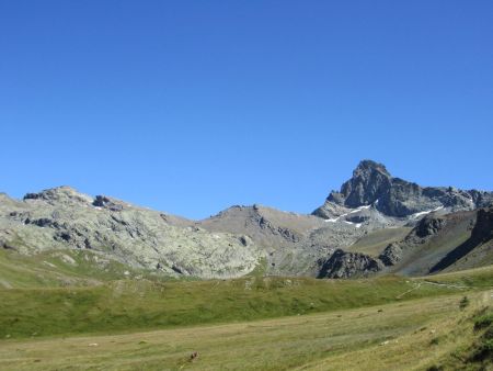 Le vallon à remonter.