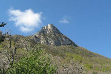 Sous le roc de l’Aigle