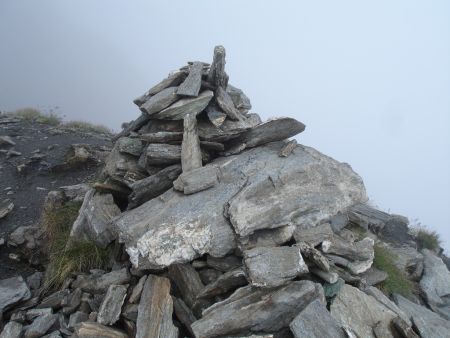 Le Cairn du col.