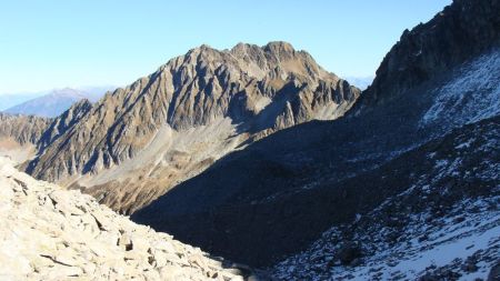 Du Col du Crozet, vue sur le Grand Miceau.