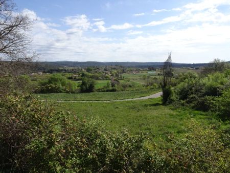 En montant vers Pontevès