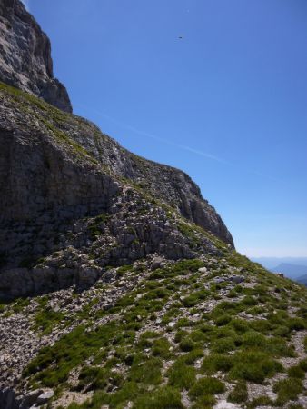 Vers le passage de contournement.