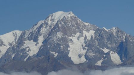 Zoom Mont Blanc.