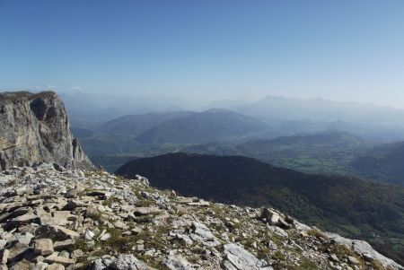 Vue vers l’Est, Côte Rouge, Senépy, Obiou....