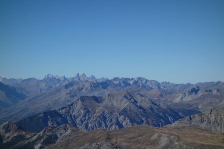 Goléon et les trois Aiguilles d’Arves