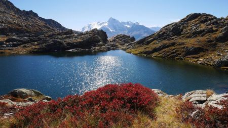 Lac du Retour, rive nord.