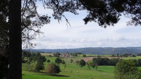 Dans le rétro vers la Loire.