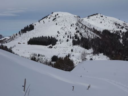 La montagne d’Hirmentaz apparait...