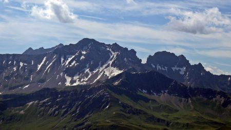 Aiguille du Grand Fond, Brèche de Parozan, Pointe de Presset