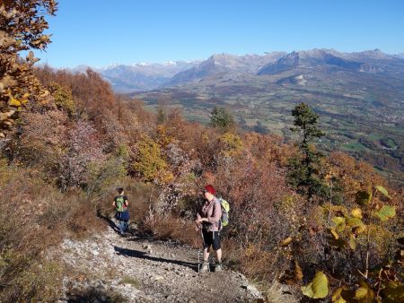 Dans la montée